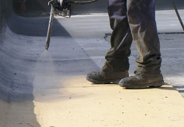Coating systems over Bellevue spray foam roof systems